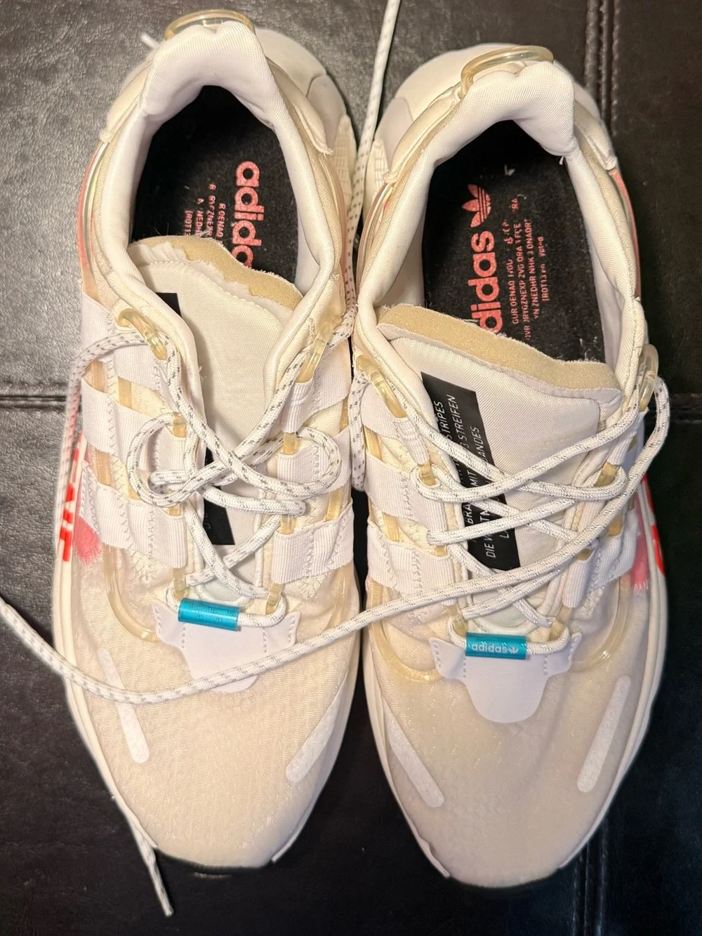 Adidas Men’s Size 10 2019 LXCON Solar Red/Cloud White /Crystal White EH